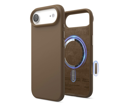 Etui / obudowa na smartfona Elago Magsafe Silicon Case do iPhone 17 AIR Brown